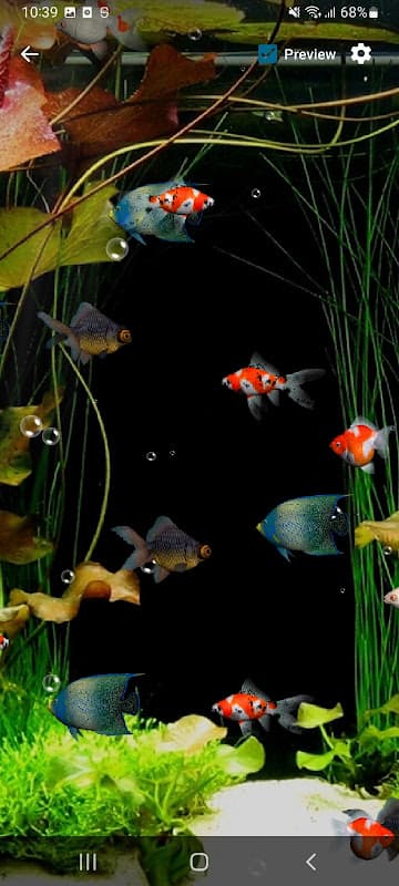 Aquarium Live Wallpaper 3D screenshot 1