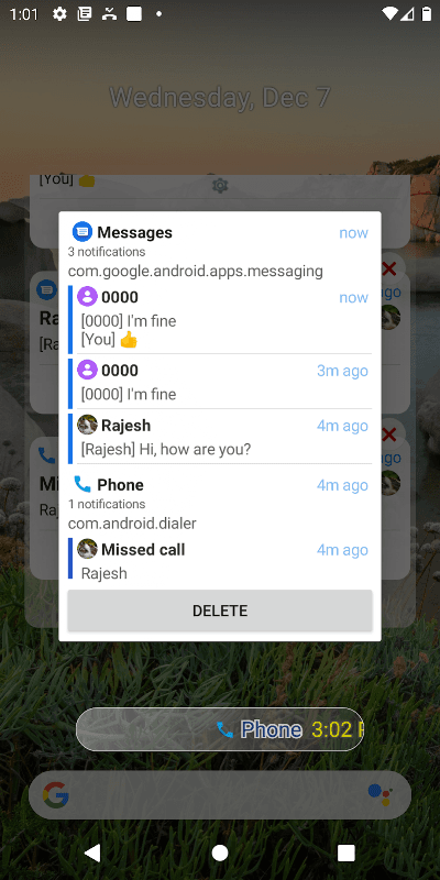 Notification Widget screenshot 3
