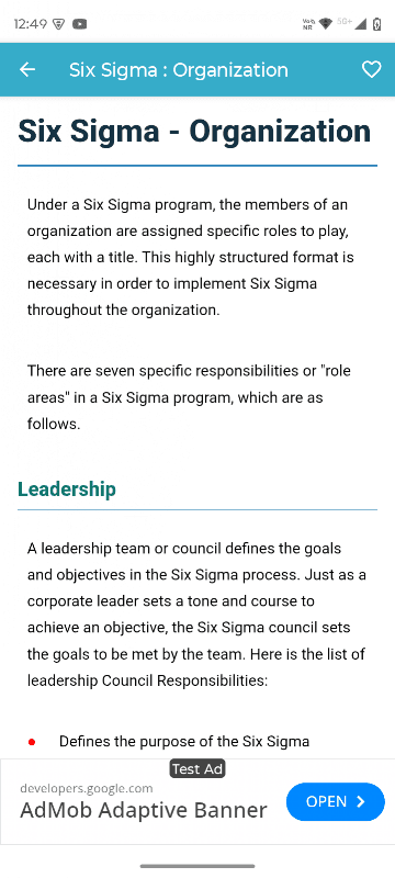 Learn - Six Sigma screenshot 3