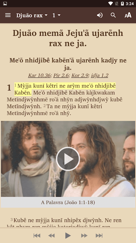 Kayapó Bible screenshot 2