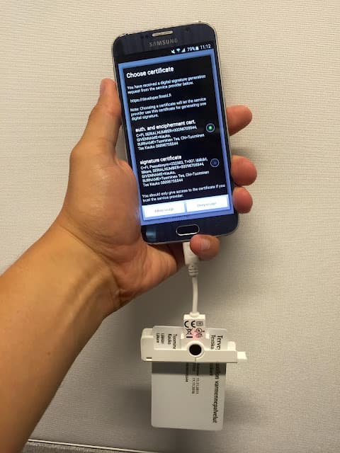 SCS signer application screenshot 4