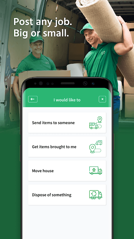 MAN & VAN screenshot 2