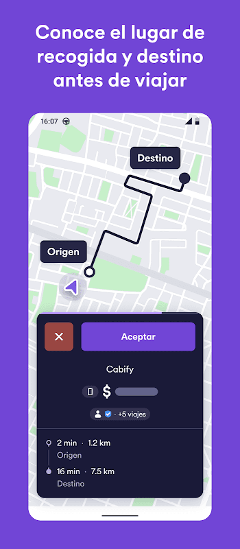 Cabify Drivers screenshot 4