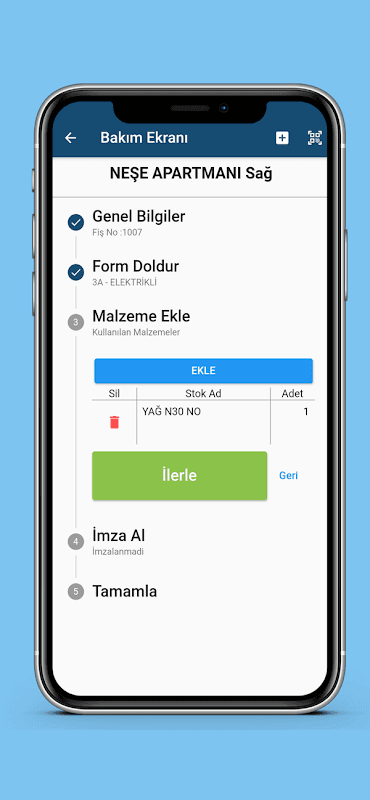 SZG Bakım Mobil screenshot 4