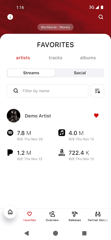Artist Portal screenshot 6