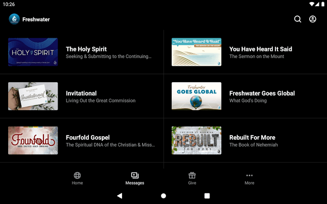 Freshwater Church Wadsworth screenshot 5