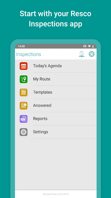Resco Inspections screenshot 1