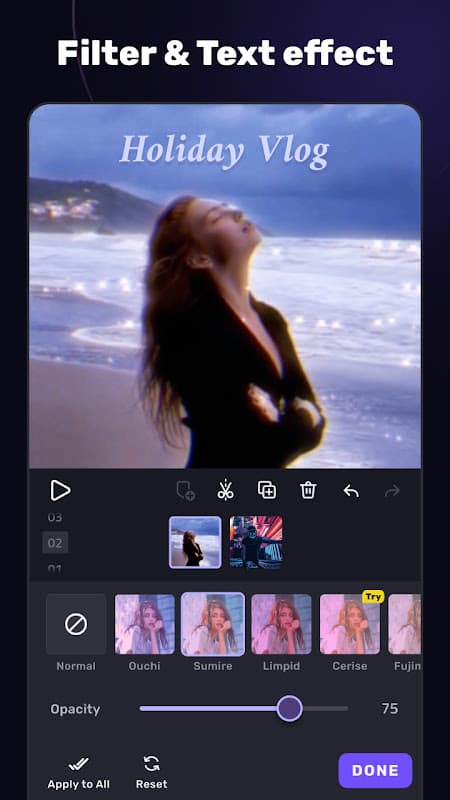 VivaCut - Pro Video Editor APP screenshot 2
