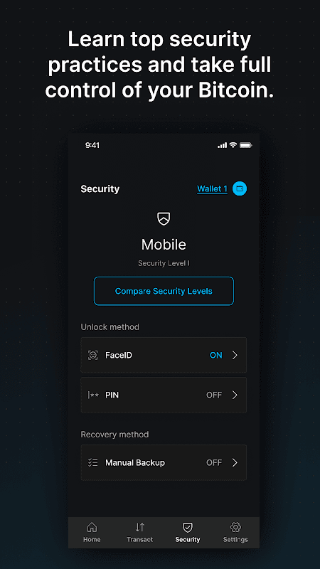 Blockstream BTC Wallet (Green) screenshot 5