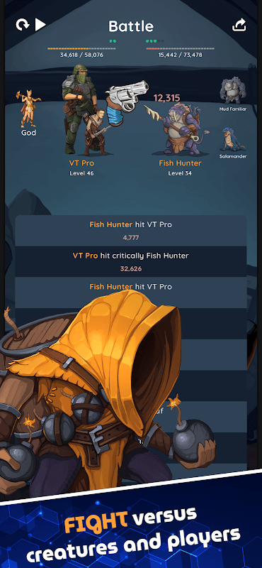Lost Vault: Idle RPG screenshot 6
