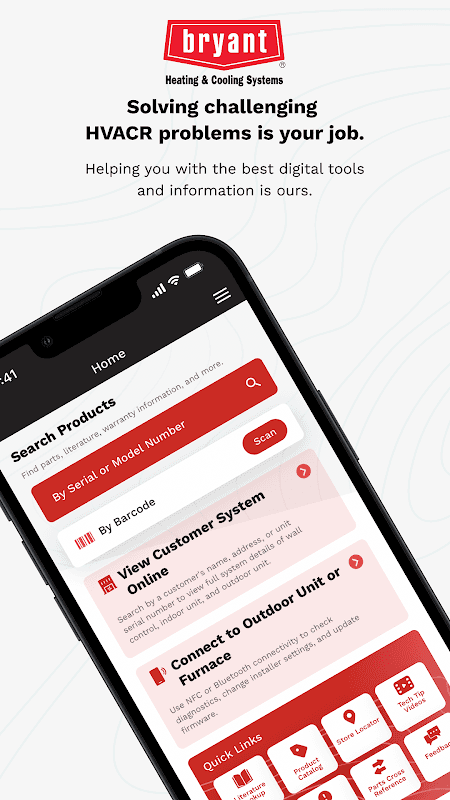 Bryant® Service Technician screenshot 1