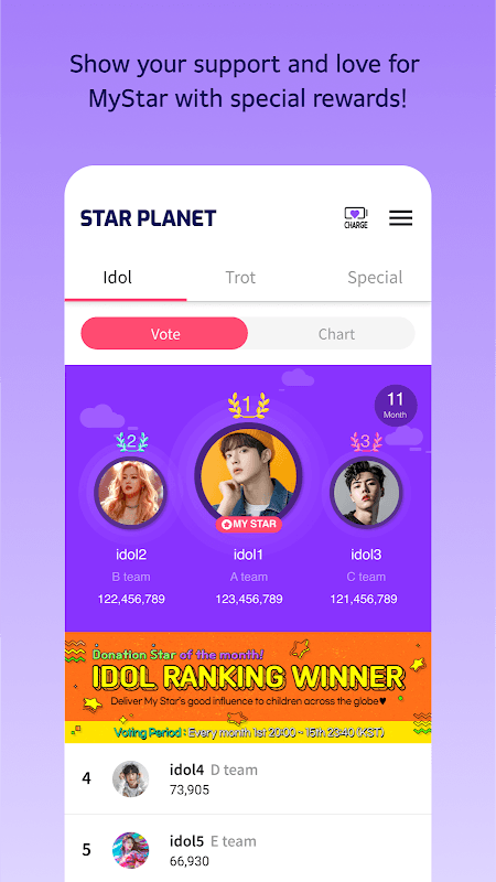 STAR PLANET - KPOP Fandom App screenshot 6