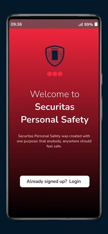 Securitas Personal Safety screenshot 1