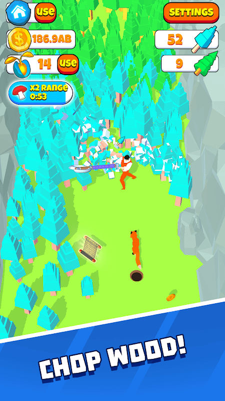 Idle Lumberjack 2 screenshot 1
