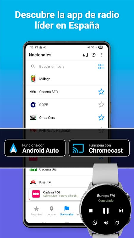Radio FM España - La mejor radio online gratis screenshot 1