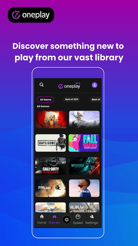 OnePlay Cloud Gaming & PC screenshot 5