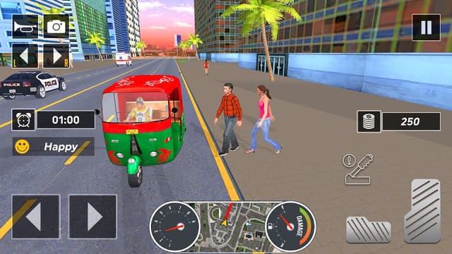 Tuk Tuk Auto Rickshaw Game screenshot 4