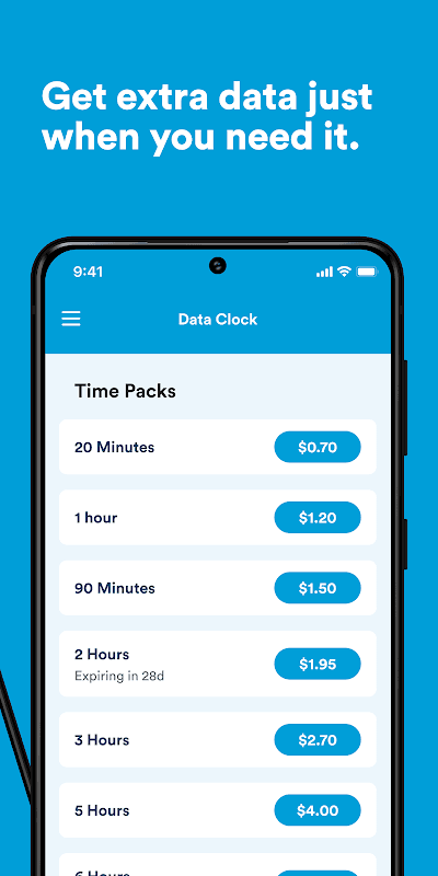 Data Clock screenshot 2