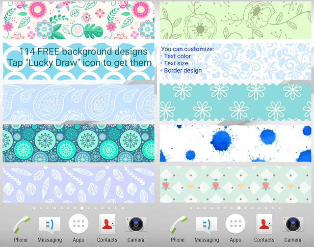 Sticky Memo Notepad *Ocean* screenshot 1