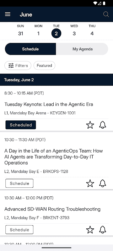 Cisco Events App screenshot 3