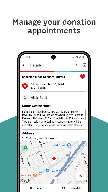 GiveBlood screenshot 4