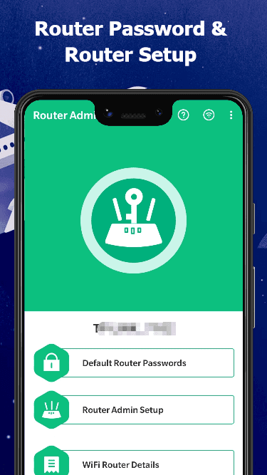 WiFi Router Password - Router Setup Page Password screenshot 1