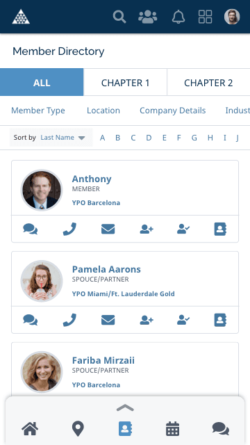 YPO Connect screenshot 3