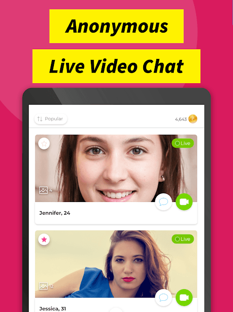 Peeper:+18 Adult Video Chat screenshot 6