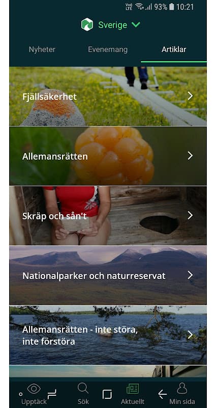 Naturkartan screenshot 4