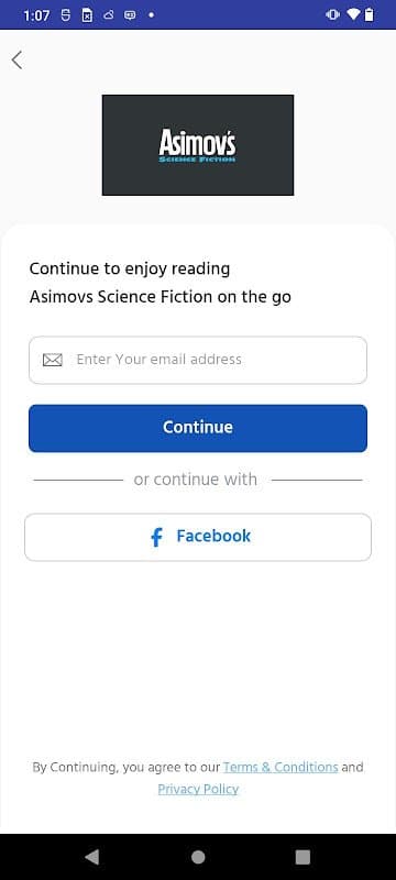 Asimov's Science Fiction screenshot 2
