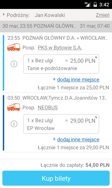 e-podroznik.pl screenshot 4