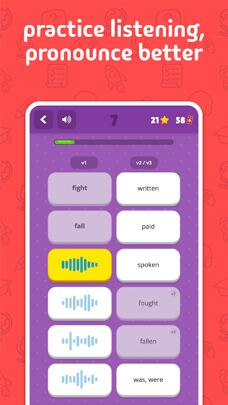 English Irregular Verbs screenshot 5