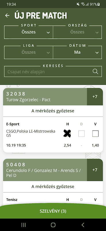 Tipp Segéd screenshot 1