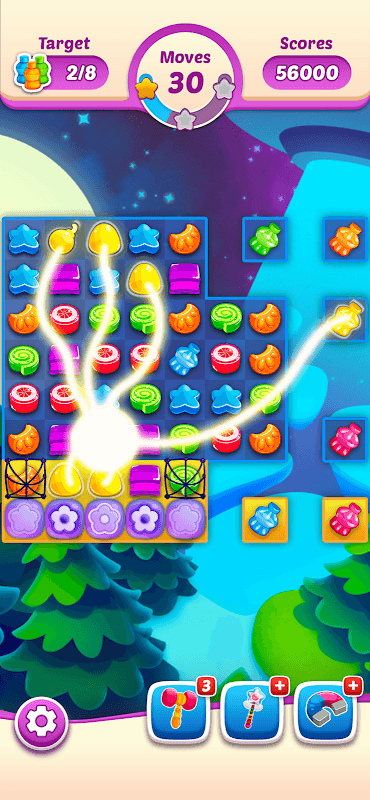 Jelly Juice - Match 3 Puzzle screenshot 1