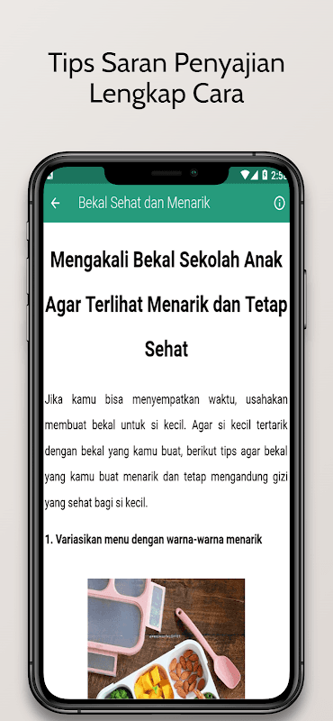 Resep Bekal Sehat Si Kecil screenshot 5