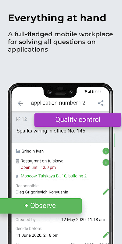 Okdesk. Field service & CMMS screenshot 2