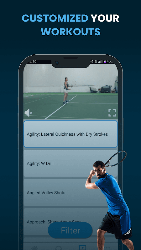 Tennis Training screenshot 2