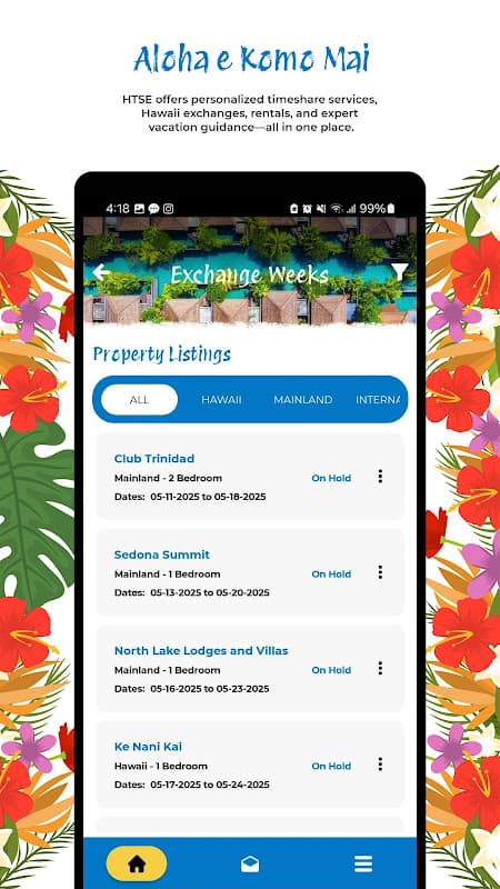 Hawaii Time Share Exchange screenshot 3