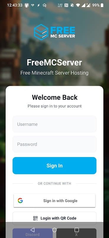 FreeMcServer.net screenshot 1