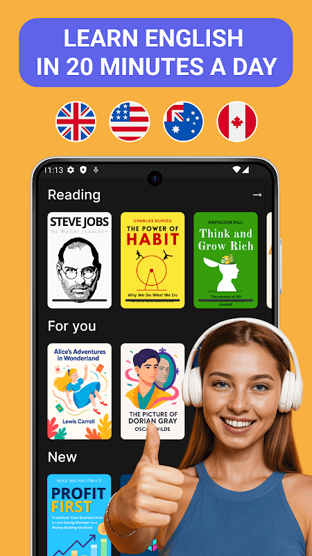 Bookvo Reading English Stories screenshot 1