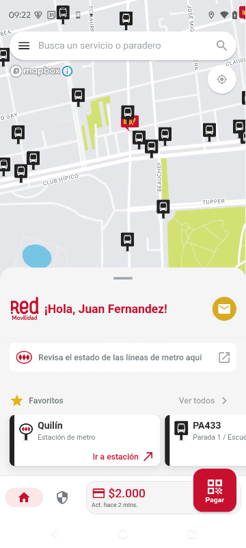 Red Movilidad screenshot 2
