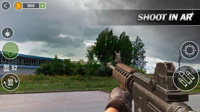 Gun Simulator Camera AR Games screenshot 1