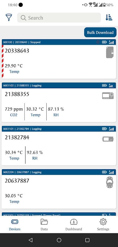 HOBOconnect screenshot 1