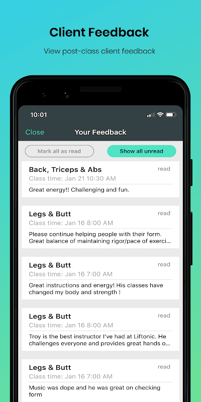 FitGrid Pro: For Instructors screenshot 5