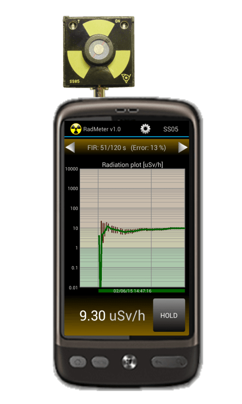 RadMeter screenshot 2