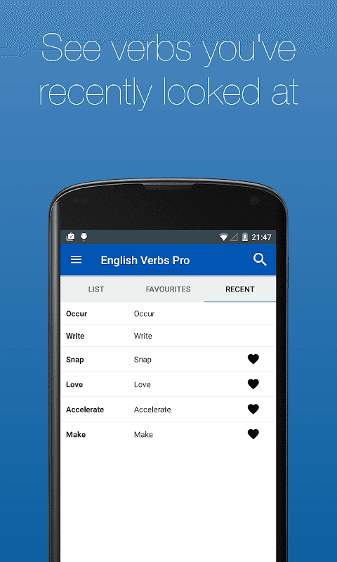 English Verb Conjugator screenshot 6