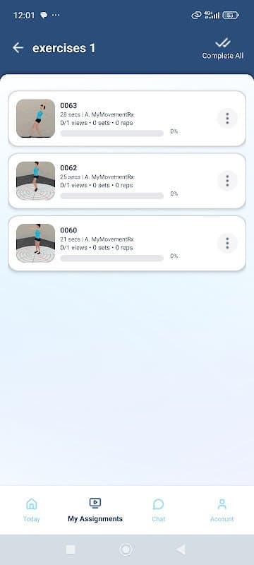 My Movement Rx screenshot 5