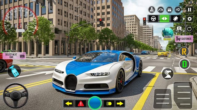 Urban Street Car Driving Game screenshot 2