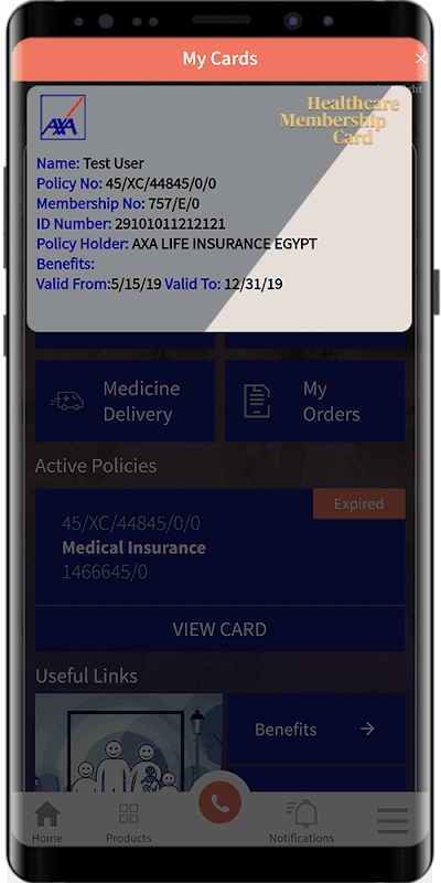 MyAXA Egypt screenshot 2