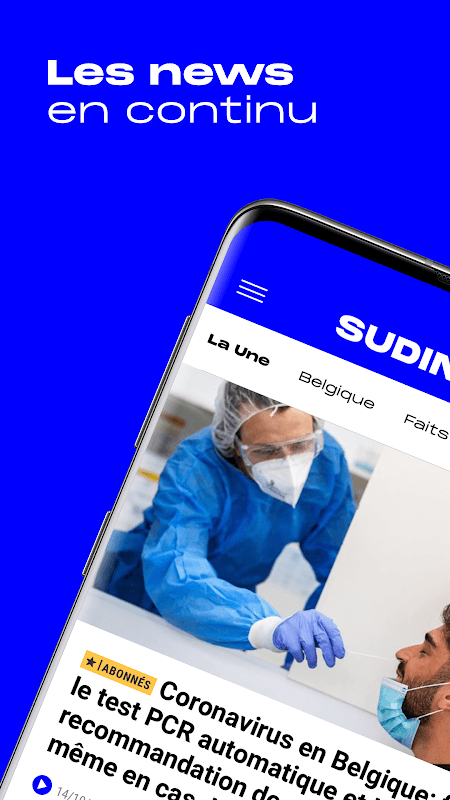 Sudinfo - Info en continu screenshot 1